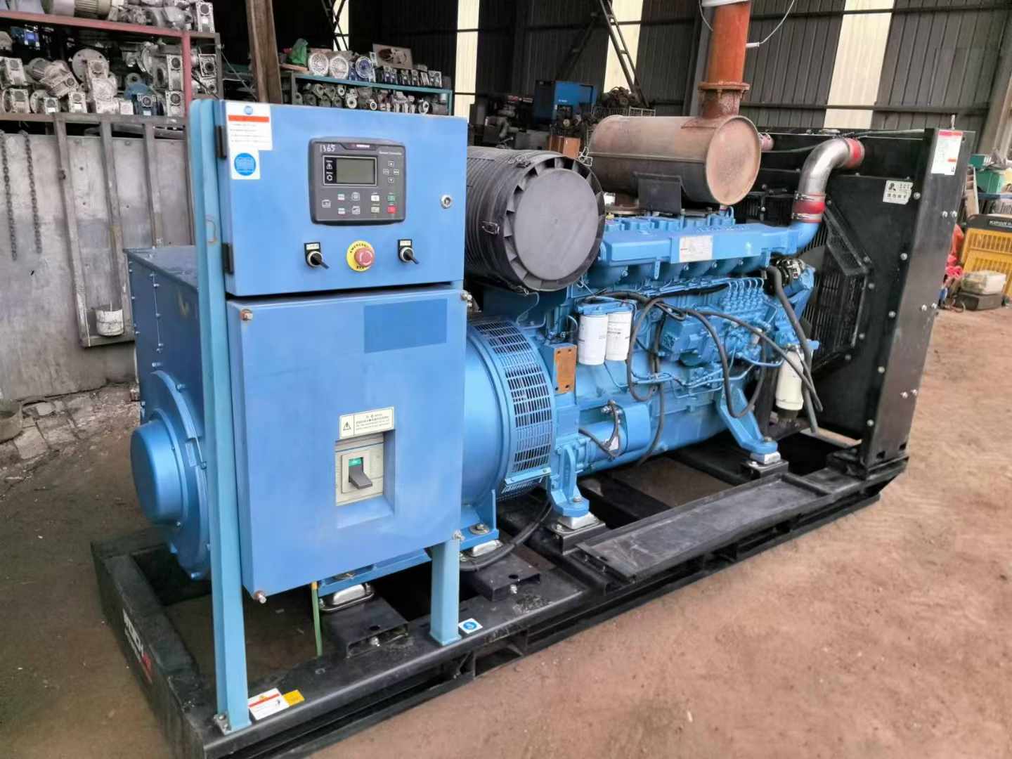 类乌齐500kW 柴油发电机组可带动设备功率的计算公式是什么？